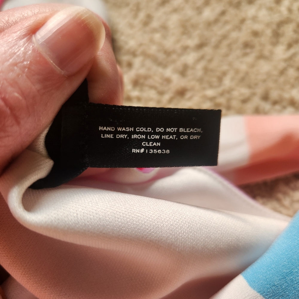 AQUA Exclusive To Bloomingdales Colorful Floral Wrap Dress - Picture 13 of 16